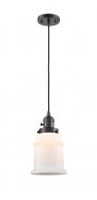 Innovations Lighting 201CSW-OB-G181-LED - Canton - 1 Light - 6 inch - Oil Rubbed Bronze - Cord hung - Mini Pendant