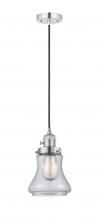  201CSW-PC-G192 - Bellmont - 1 Light - 6 inch - Polished Chrome - Cord hung - Mini Pendant