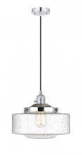  201CSW-PC-G694-12 - Bridgeton - 1 Light - 16 inch - Polished Chrome - Cord hung - Mini Pendant