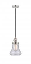 Innovations Lighting 201CSW-PN-G194-LED - Bellmont - 1 Light - 6 inch - Polished Nickel - Cord hung - Mini Pendant