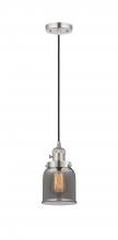  201CSW-PN-G53-LED - Bell - 1 Light - 5 inch - Polished Nickel - Cord hung - Mini Pendant