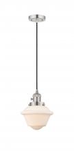 Innovations Lighting 201CSW-PN-G531-LED - Oxford - 1 Light - 7 inch - Polished Nickel - Cord hung - Mini Pendant