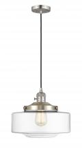  201CSW-SN-G692-12 - Bridgeton - 1 Light - 16 inch - Brushed Satin Nickel - Cord hung - Mini Pendant