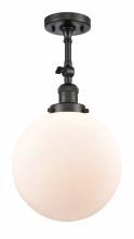  201F-OB-G201-10 - Beacon - 1 Light - 10 inch - Oil Rubbed Bronze - Semi-Flush Mount