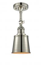  201F-PN-M9-PN - Addison - 1 Light - 5 inch - Polished Nickel - Semi-Flush Mount