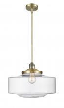  201S-AB-G692-16 - Bridgeton - 1 Light - 12 inch - Antique Brass - Stem Hung - Mini Pendant