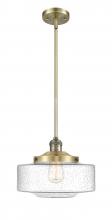  201S-AB-G694-12 - Bridgeton - 1 Light - 12 inch - Antique Brass - Stem Hung - Mini Pendant