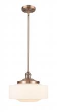  201S-AC-G691-12 - Bridgeton - 1 Light - 12 inch - Antique Copper - Stem Hung - Mini Pendant