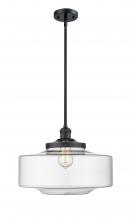  201S-BK-G692-16 - Bridgeton - 1 Light - 12 inch - Matte Black - Stem Hung - Mini Pendant