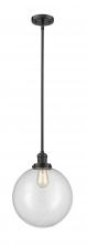  201S-OB-G202-12 - Beacon - 1 Light - 12 inch - Oil Rubbed Bronze - Stem Hung - Mini Pendant