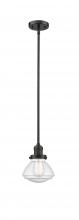  201S-OB-G324 - Olean - 1 Light - 7 inch - Oil Rubbed Bronze - Stem Hung - Mini Pendant