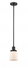  201S-OB-G51 - Bell - 1 Light - 5 inch - Oil Rubbed Bronze - Stem Hung - Mini Pendant