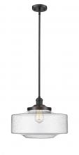  201S-OB-G694-16 - Bridgeton - 1 Light - 12 inch - Oil Rubbed Bronze - Stem Hung - Mini Pendant