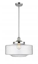  201S-PC-G694-16 - Bridgeton - 1 Light - 12 inch - Polished Chrome - Stem Hung - Mini Pendant