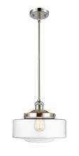  201S-PN-G692-12 - Bridgeton - 1 Light - 12 inch - Polished Nickel - Stem Hung - Mini Pendant