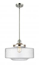  201S-PN-G694-16 - Bridgeton - 1 Light - 12 inch - Polished Nickel - Stem Hung - Mini Pendant