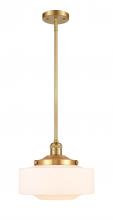  201S-SG-G691-12 - Bridgeton - 1 Light - 12 inch - Satin Gold - Stem Hung - Mini Pendant