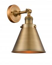  203-BB-M13-BB - Appalachian - 1 Light - 8 inch - Brushed Brass - Sconce