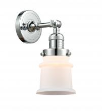 Innovations Lighting 203-PC-G181S-LED - Canton - 1 Light - 5 inch - Polished Chrome - Adjustable Sconce