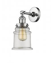 Innovations Lighting 203-PC-G182-LED - Canton - 1 Light - 7 inch - Polished Chrome - Adjustable Sconce