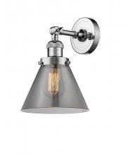Innovations Lighting 203-PC-G43-LED - Cone - 1 Light - 8 inch - Polished Chrome - Adjustable Sconce