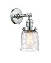 Innovations Lighting 203-PC-G513-LED - Bell - 1 Light - 5 inch - Polished Chrome - Adjustable Sconce