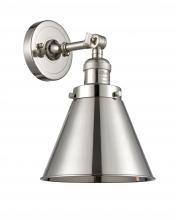  203-PN-M13-PN - Appalachian - 1 Light - 8 inch - Polished Nickel - Sconce