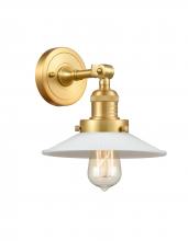  203-SG-G1-LED - Halophane - 1 Light - 9 inch - Satin Gold - Sconce