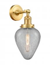  203-SG-G165 - Geneseo - 1 Light - 7 inch - Satin Gold - Sconce