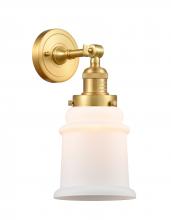  203-SG-G181 - Canton - 1 Light - 7 inch - Satin Gold - Sconce