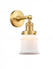  203-SG-G181S - Canton - 1 Light - 5 inch - Satin Gold - Sconce