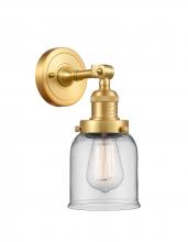  203-SG-G52 - Bell - 1 Light - 5 inch - Satin Gold - Sconce