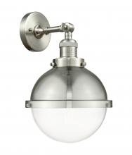  203-SN-HFS-82-SN - Hampden - 1 Light - 9 inch - Brushed Satin Nickel - Sconce