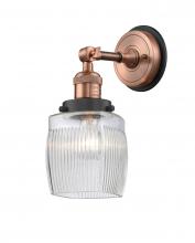  203BP-ACBK-G302 - Colton - 1 Light - 6 inch - Antique Copper - Sconce