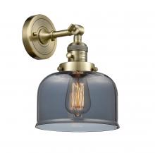  203SW-AB-G73-LED - Bell - 1 Light - 8 inch - Antique Brass - Sconce