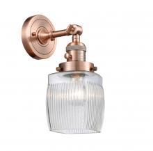  203SW-AC-G302 - Colton - 1 Light - 6 inch - Antique Copper - Sconce