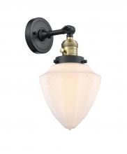  203SW-BAB-G661-7 - Bullet - 1 Light - 7 inch - Black Antique Brass - Sconce