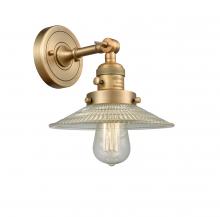  203SW-BB-G2 - Halophane - 1 Light - 9 inch - Brushed Brass - Sconce