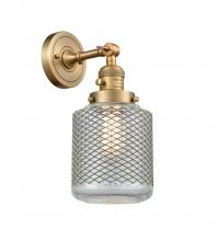  203SW-BB-G262 - Stanton - 1 Light - 6 inch - Brushed Brass - Sconce