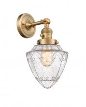  203SW-BB-G664-7 - Bullet - 1 Light - 7 inch - Brushed Brass - Sconce