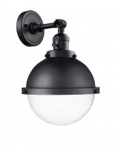  203SW-BK-HFS-82-BK - Hampden - 1 Light - 9 inch - Matte Black - Sconce