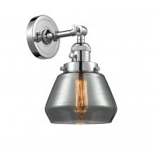 Innovations Lighting 203SW-PC-G173 - Fulton - 1 Light - 7 inch - Polished Chrome - Adjustable Sconce