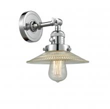  203SW-PC-G2 - Halophane - 1 Light - 9 inch - Polished Chrome - Sconce