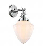  203SW-PC-G661-7 - Bullet - 1 Light - 7 inch - Polished Chrome - Sconce