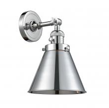  203SW-PC-M13-PC - Appalachian - 1 Light - 8 inch - Polished Chrome - Sconce