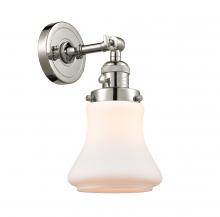  203SW-PN-G191 - Bellmont - 1 Light - 7 inch - Polished Nickel - Sconce