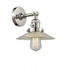  203SW-PN-G2 - Halophane - 1 Light - 9 inch - Polished Nickel - Sconce