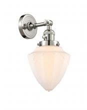  203SW-PN-G661-7 - Bullet - 1 Light - 7 inch - Polished Nickel - Sconce