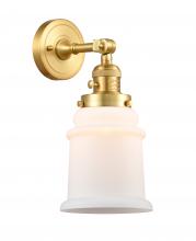  203SW-SG-G181 - Canton - 1 Light - 7 inch - Satin Gold - Sconce