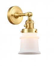  203SW-SG-G181S - Canton - 1 Light - 5 inch - Satin Gold - Sconce